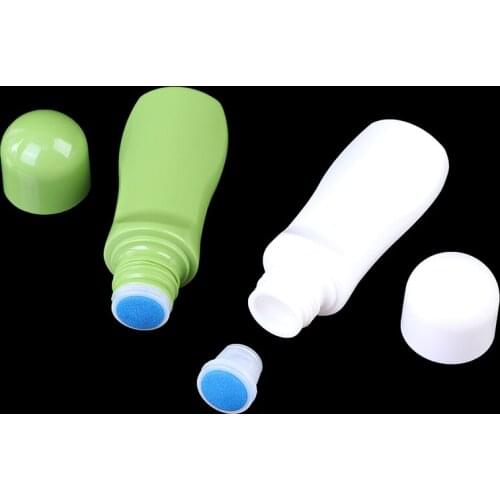 1pcs 60ml Soreness Liquid Bottle With Sponge Applicator 2Colors Medicine Liquid Bottle With Blue Sponge Head