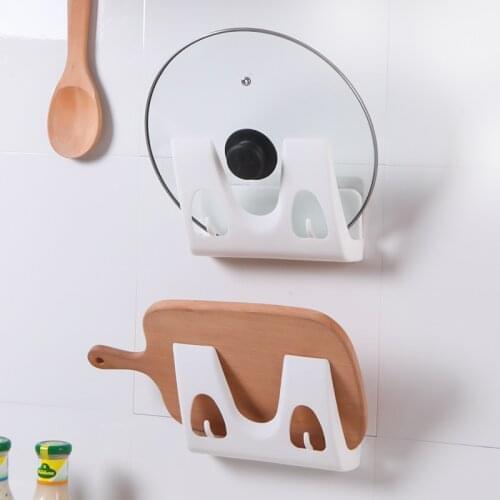 1pcs Pan Pot Rack Cover Lid Spoon Sponge Holder Stove Organizer Storage Kitchen