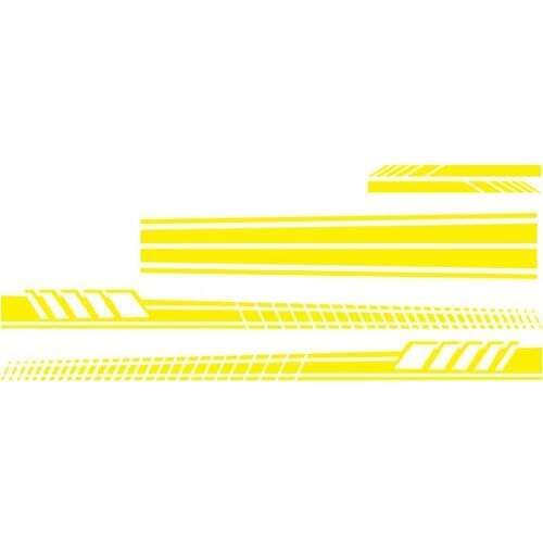 5 Colors Hot Sale Waterproof Car Sticker Stripe Graphic Decal Vinyl Paster For Car Car Body Trunk Exterior Auto Accessories