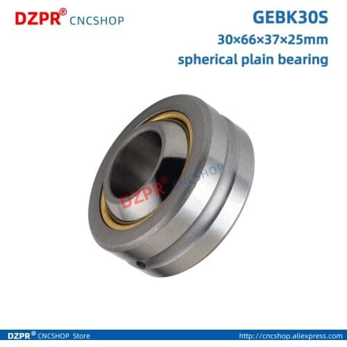 50pcs GEBK30S radial spherical plain bearing with self-lubrication