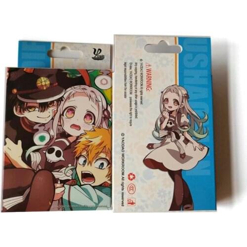 Anime Toilet-Bound Hanako-kun Hanako Nene Yashiro Poker Cards Cosplay Board Game Cards With Box toy gift