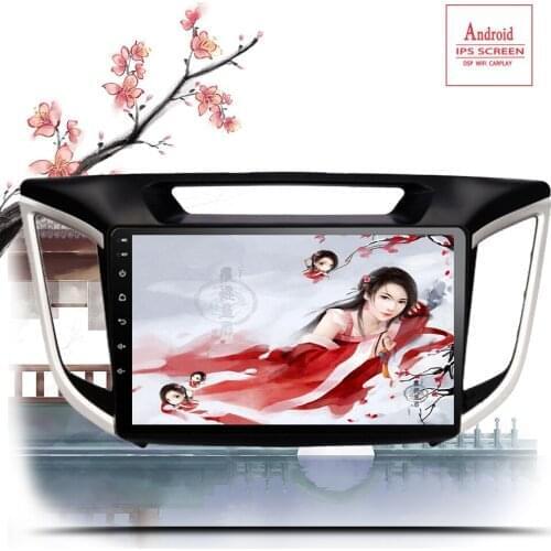 Android 10.0 RAM 6G+128G 2 Din Car Radio multimedia Video player GPS Navigation For hyundai Creta ix25 2015-2018 2019 2020 Auto