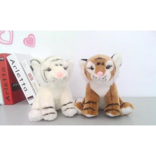 One piece lovely plush tiger toy high quality tiger doll gift about 35cm 2775