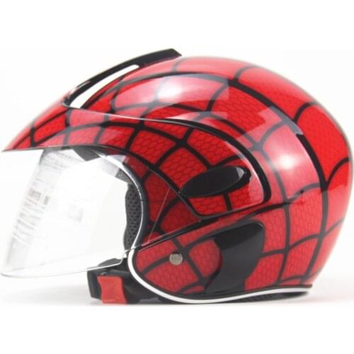 Childrens Motorcycle Helmet Motos Protective Carton Safety Helmets For Kids 3~9 Years Old Child Motocross Scooter Sports Helmet