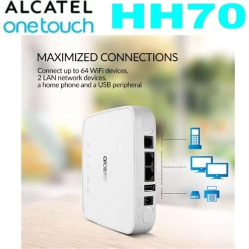 ZTE Unlocked Alcatel HH70 4G LTE 300Mbps FDD TDD Wireless Router Mobile WiFi Hotspot