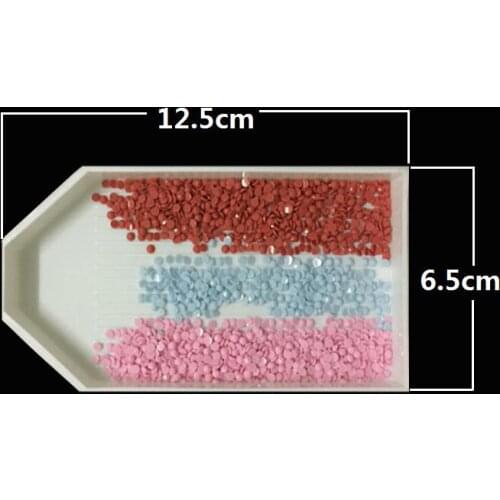New Design white plate Big size for diamond Embroidery Tools used for square or round diamond painting new arrivel kits ZC209