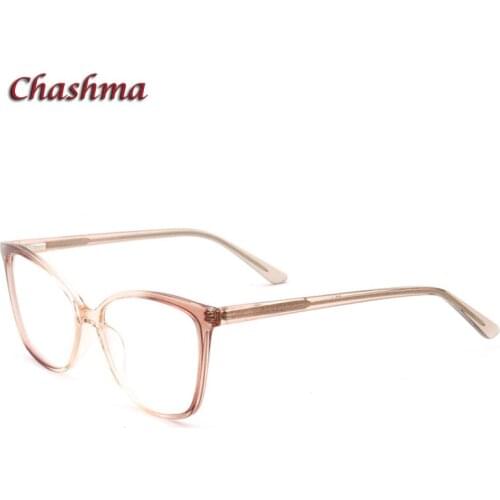 Cat Eye Women Prescription Glasse Frame Optical Eyewear Spectacles Eyewear Acetate High Myopia Glasses