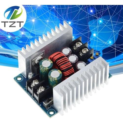 300W 20A DC-DC Buck Converter Step Down Module Constant Current LED Driver Power Step Down Voltage Module Electrolytic Capacitor