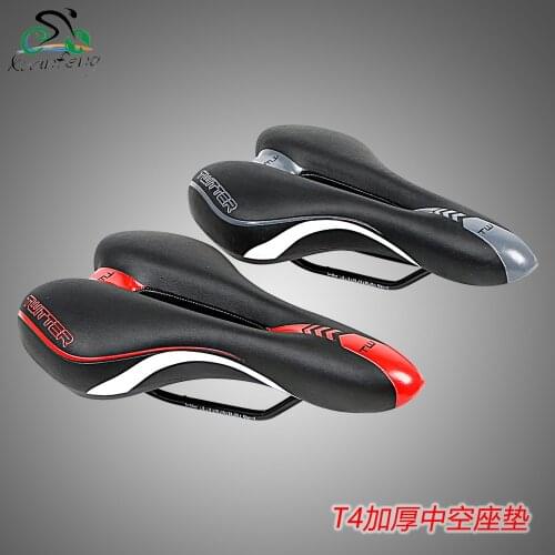 Q730 free shipping Widening thick hollow cushions mountain bike folding car comfortable big ass seat Bicycle saddle