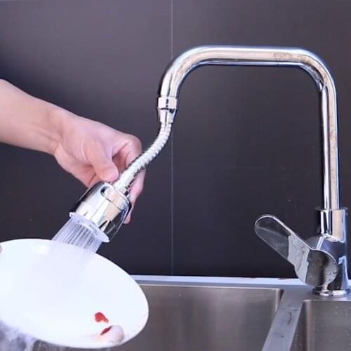 360 Rotate Kitchen Faucet Aerator Water Diffuser Bubbler Water Saving Filter Anti-Splash Sink Sprayer Facuet Nozzle Head