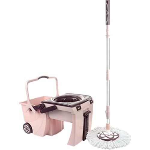 Robotic Retractable Mechanism, Wheeled, Pull Arm, Tornado Mop, Mop Cleaning Set