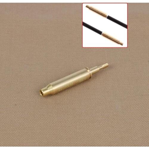 Tactical .223REM Brass Arrow Head Laser Bore Sight Red Dot Laser For Compound Bow Hunting Archery Accessories