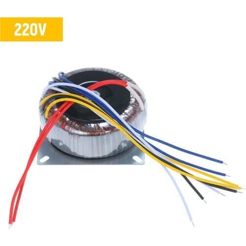 200W Toroidal Transformer Pure Copper Single Phase Transformer One-phase Power Supply Transformers for Tone Preamplifier Audior