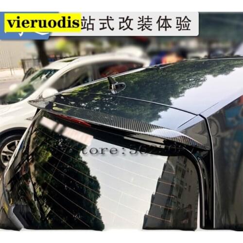 Rear Roof Spoiler Wing For Volkswagen Golf 7 MK7 VII GTI & R Carbon Fiber 2014-2018 OSIR Style(Only GTI R)