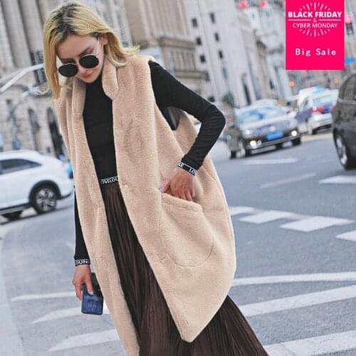 Winter Fashion Womens Faux Fur Vest Fake Fur Coat Fashion Slim Rex Rabbit Fur Waistcoat Plus size Warm Jacket Outwear L1678