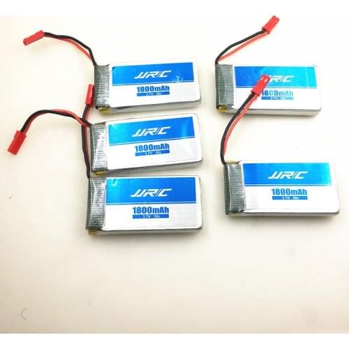5PCS/Lot Original 3.7V 1800mAh Battery For JJRC H68 RC Quadcopter Spare Parts Accessories