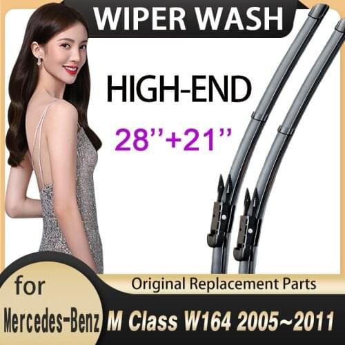 Car Wiper Blades Windscreen for Mercedes-Benz M ML Class W164 2005~2011 Windshield Wipers Car Accessories 2006 2007 2008 2009