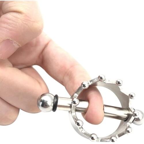 Bdsm Bondage Metal Nipple Clamp Sucker Masturbator Metal Chain for Women Fetish To Breast Labia Clip Stimulation Massage Sex Toy