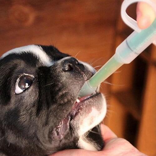 Pet Pill Push Dispenser Useful Medicine Water /Tablet/Milk /Syringe Convenient Plastic Dog Cat Tube Feeder Tools Pet Accessories