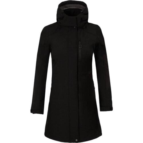 Softshell Long Jacket womens Outdoor Hiking Jacket female Parka fleece Lined thermal Raincoat waterproof windproof windbreaker