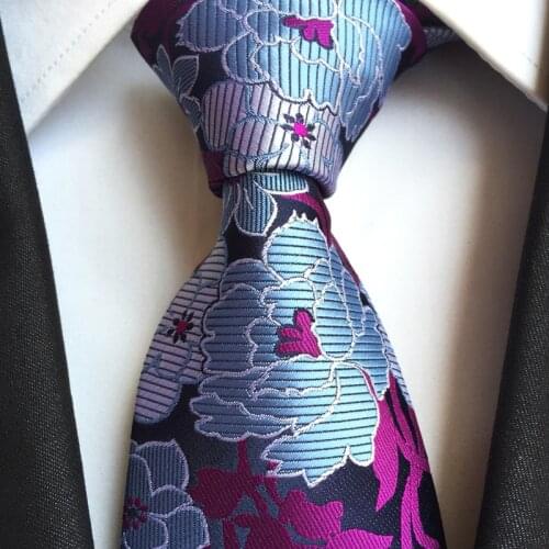 Big Flower Men Neck Ties 8cm Neckties Wedding Business shirt Tie Party Gift Fashion Christmas accessories
