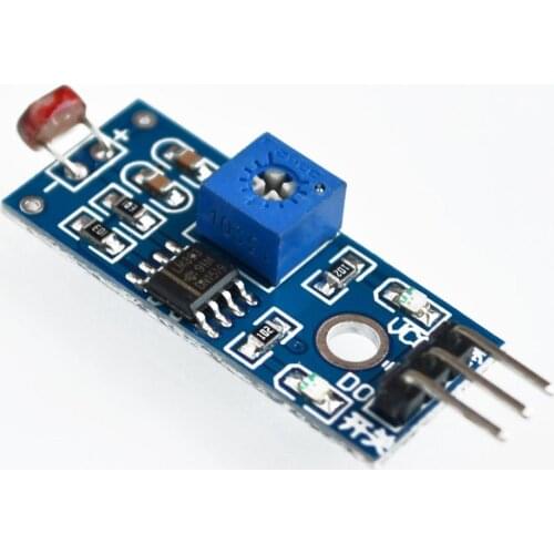 Glyduino Optical Sensitive Resistance Sensor Module Light Intensity Detect Photosensitive Sensor for Arduino
