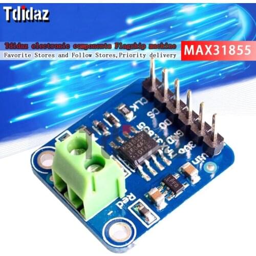 MAX31855 K-type thermocouple module 1350 degrees high temperature SPI interface digital direct readable temperature For Arduno