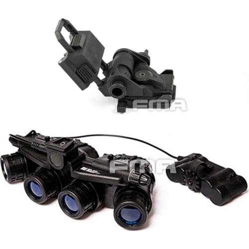 Outdoor FMA Tactical Airsoft Helmet GPNVG 18 Night Vision Goggle NVG Model +Plastic L4G24 NVG Mount BK/DE