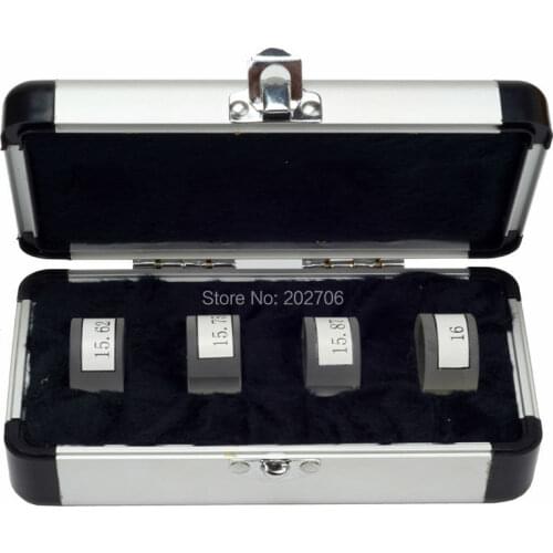 0-25mm parallel flat crystal optical parallel,4pcs/set