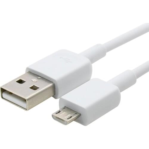 Qywo USB cable micro usb 2.0 to USB 2.0 data and 2A fast charging cable for Andriod mobile phone and tablet 1m white color