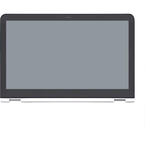 For HP ENVY x360 15-AQ165NR 15.6" FHD 1080P LED LCD Touch Screen Digitizer Glass Assembly + Silver Frame Replacement