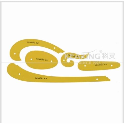 5pcs set Underwear special curve clothing tailor rule cartoon design ruler