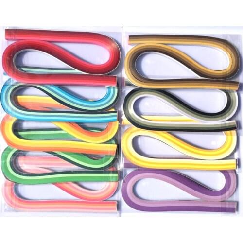 54cm length mix color 3MM/5MM Quilling Paper supplies for handmade paper patterns