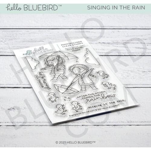 AliliArts Singing in the Rain Metal Cutting Dies and stamp Scrapbook paper craft knife mould blade punch stencils dies 2021