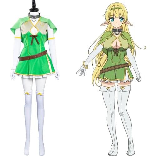 Anime How Not to Summon a Demon Lord Cosplay Shera L. Greenwood Cosplay Costume Dress Halloween Carnival Suit