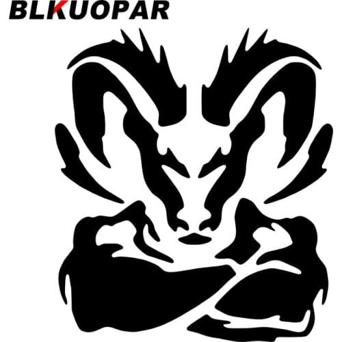 BLKUOPAR for Dao Qi Logo Car Stickers Fashion Decals Skateboard Waterproof Motorcycle Helmet Laptop Sunscreen Vinyl Car Wrap