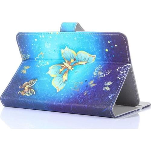 Myslc Printed Cover for Digma Plane 10.6/10.7 3G 10.1 inch Tablet Universal PU Leather Stand Case