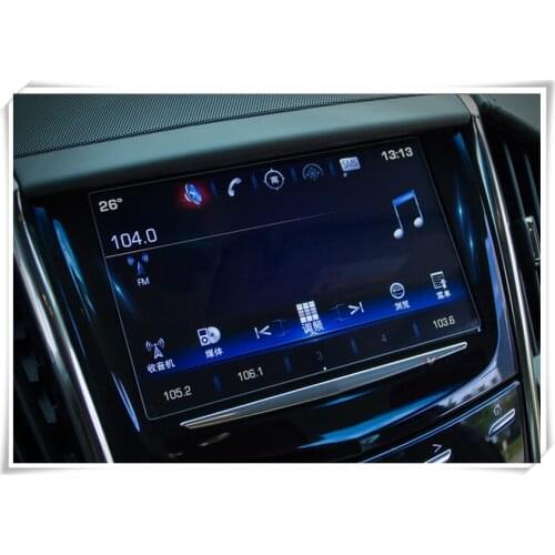 For Cadillac ATS 2014 - 2018 / XTS 2013 - 2017 GPS Navigation Tempered Glass Screen Protector Cover Protective Film Car Styling