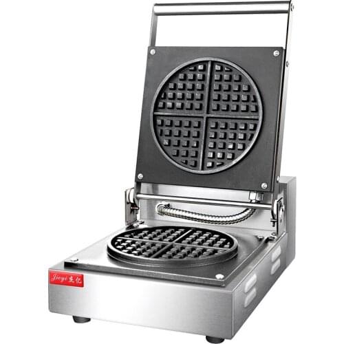 Commercial Stainless Steel Electric Muffin Thermal Lattice Cake Making Machine waffle Muffin Baking machine non-stick 220V