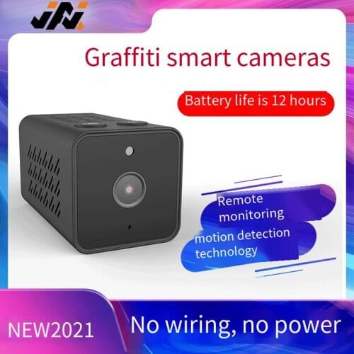 Tuya 1080P Mini IP Camera WIFI CCTV Nanny Cam Battery Night TF Video Camcorder Audio Home Security Smart Life Alexa Google Home