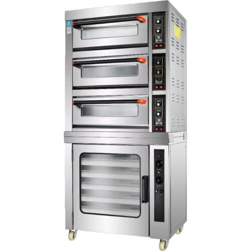 Commercial Combination Baking Oven With Ferment Box