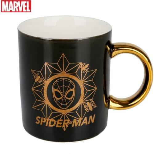 Disney Mugs Marvel Avengers Series Spider-Man Souvenir Phnom PenhCeramicMugsHome Large Capacity Coffee Mugs Milk Mugs Gift Mugs