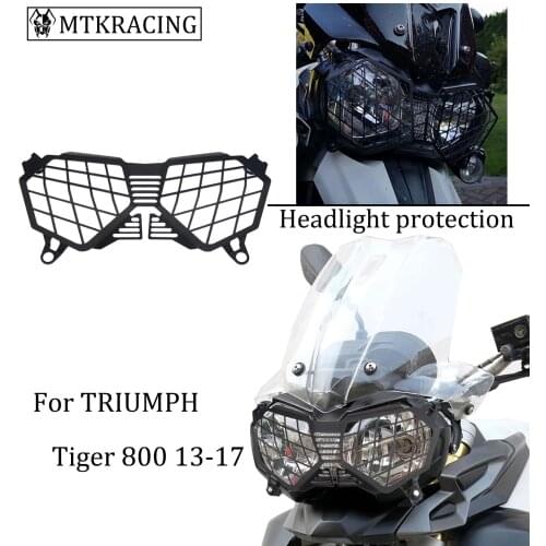 MTKRACING FOR TRIUMPH Tiger 800 Tiger800 XRX Tiger 800XRX Tiger 800 XRXHeadlight grille Headlight cover 2013-2017