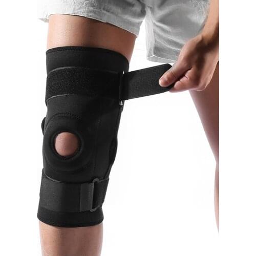 1 Piece Unisex Protective Knee Pads for Multiple Sports Soft Adjustable Knee Pads Sport Protection Knee Support for Running