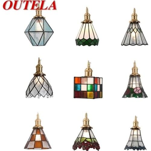 OUTELA Modern Pendant Light Fixtures Brass LED Luxury Nordic Decorative For Home Lighting Living Room Bedroom Dining Room