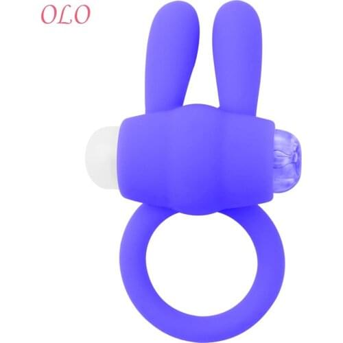 Shocking Sex toys for penis Delay Ejaculation Member Adults products Cockring vibrator Rabbit Vibrating Mens cock ring Silicone