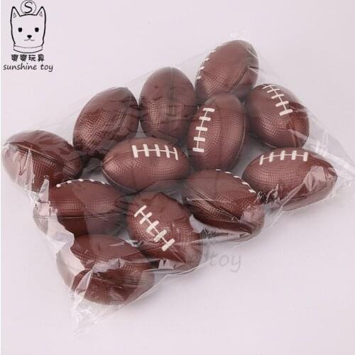 Pops Rugby Fidget Reliver Stress Toys Luminous Push Bubble Antistress Adult Children Sensory To Relieve Autism