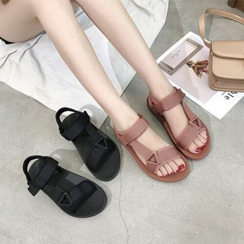 New Womens Gladiator Sandals Fashion Summer Platform Ladies Shoes Magic Paste Sport Beach Sandals Women Sandals