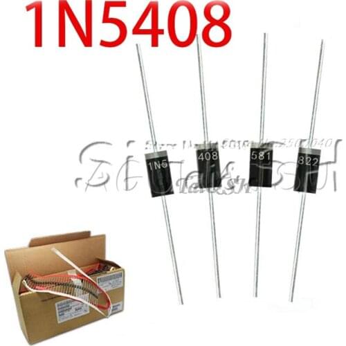 20pcs/lot IN5408 1N5408 3A 1000V DO-27 Rectifier Diode