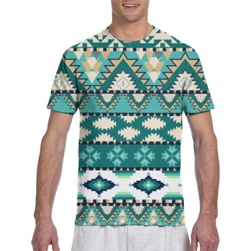 Aztecs Green T shirt Man T-shirt 2020 Summer Round Neck Tshirts Tee Shirts Men Streetwear T-shirts Short Sleeve